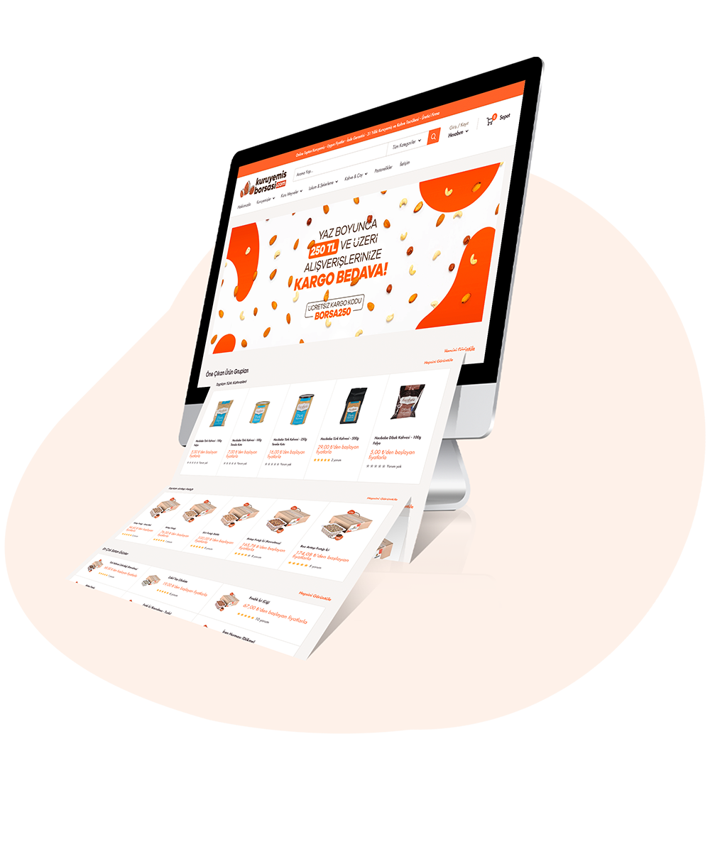 desktop menü ekranı