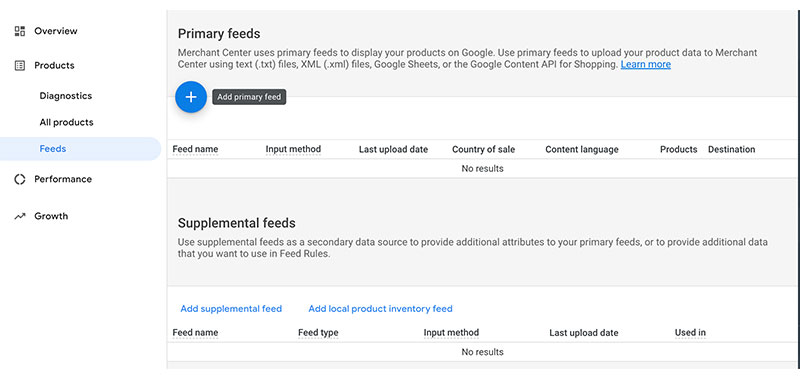 Google Merchant Add Prodcut