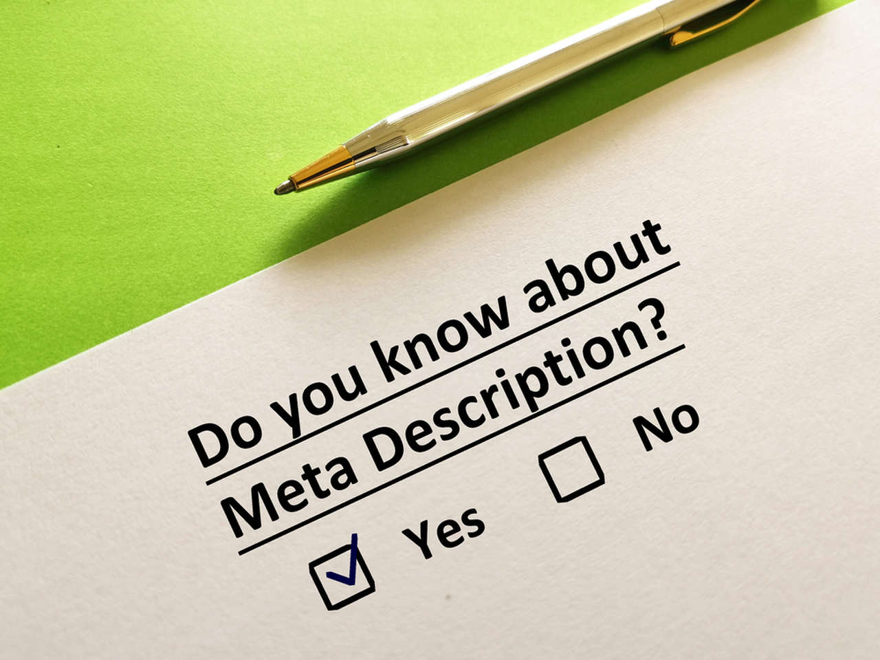 Meta Description Eklemeyi Unutmayın